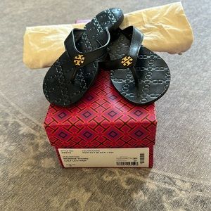 Tory Burch Monroe Thong Calf leather